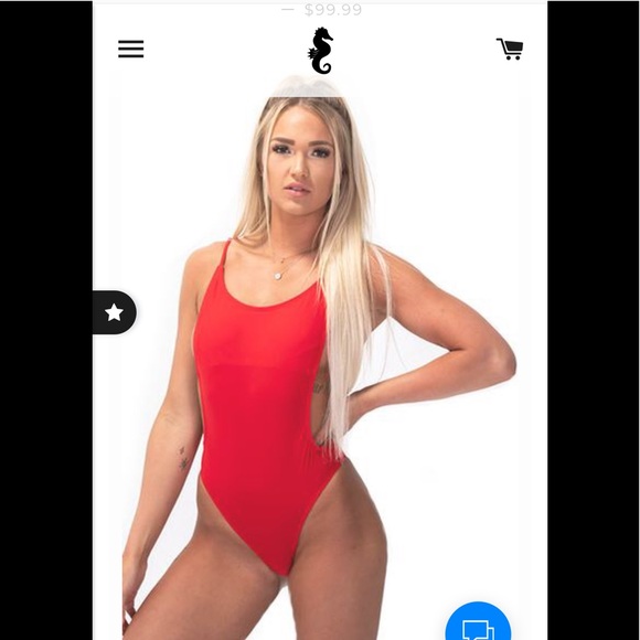 Pamela Red sunny co one piece - Picture 2 of 6